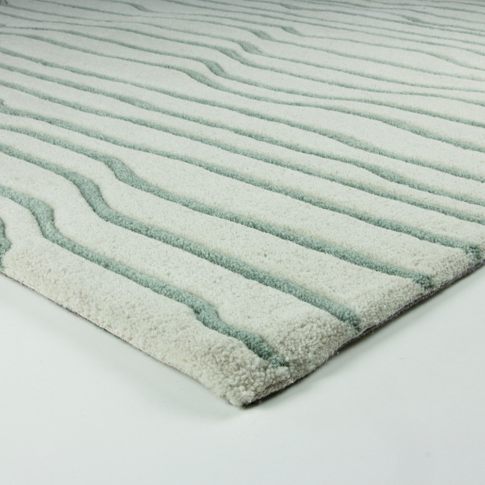 Esselle Home Aura Dune Natural and Green Rug 200 x 290cm Image 3