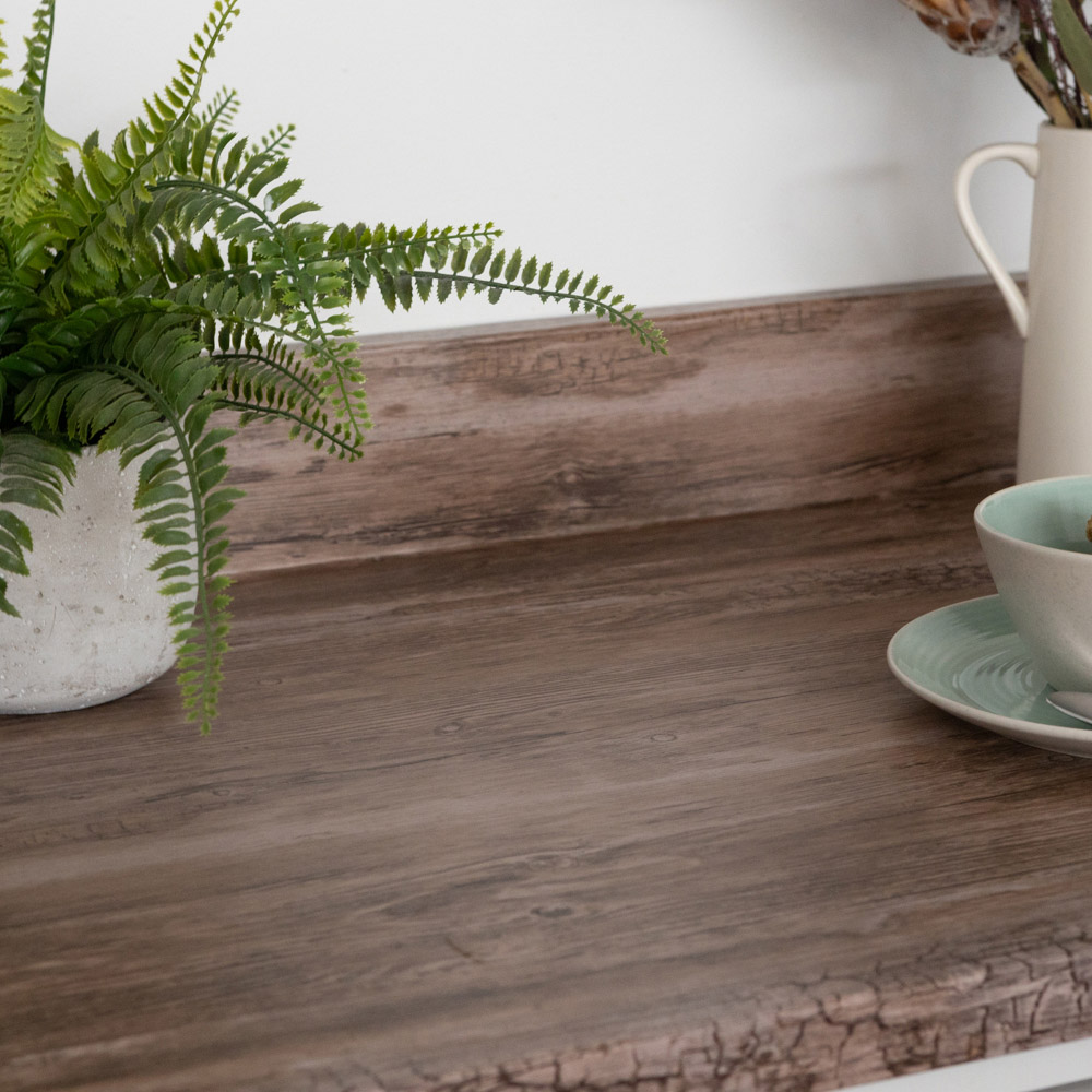 d-c-fix Rustic Wood Sticky Back Plastic Vinyl Wrap Film 90cm x 10m Image 1