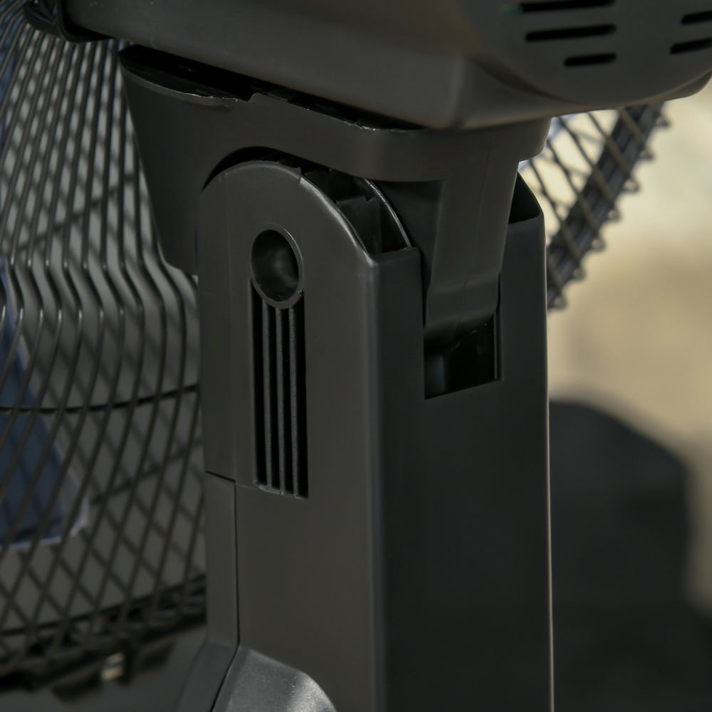 HOMCOM Pedestal Fan Water Mist Spray Image 5