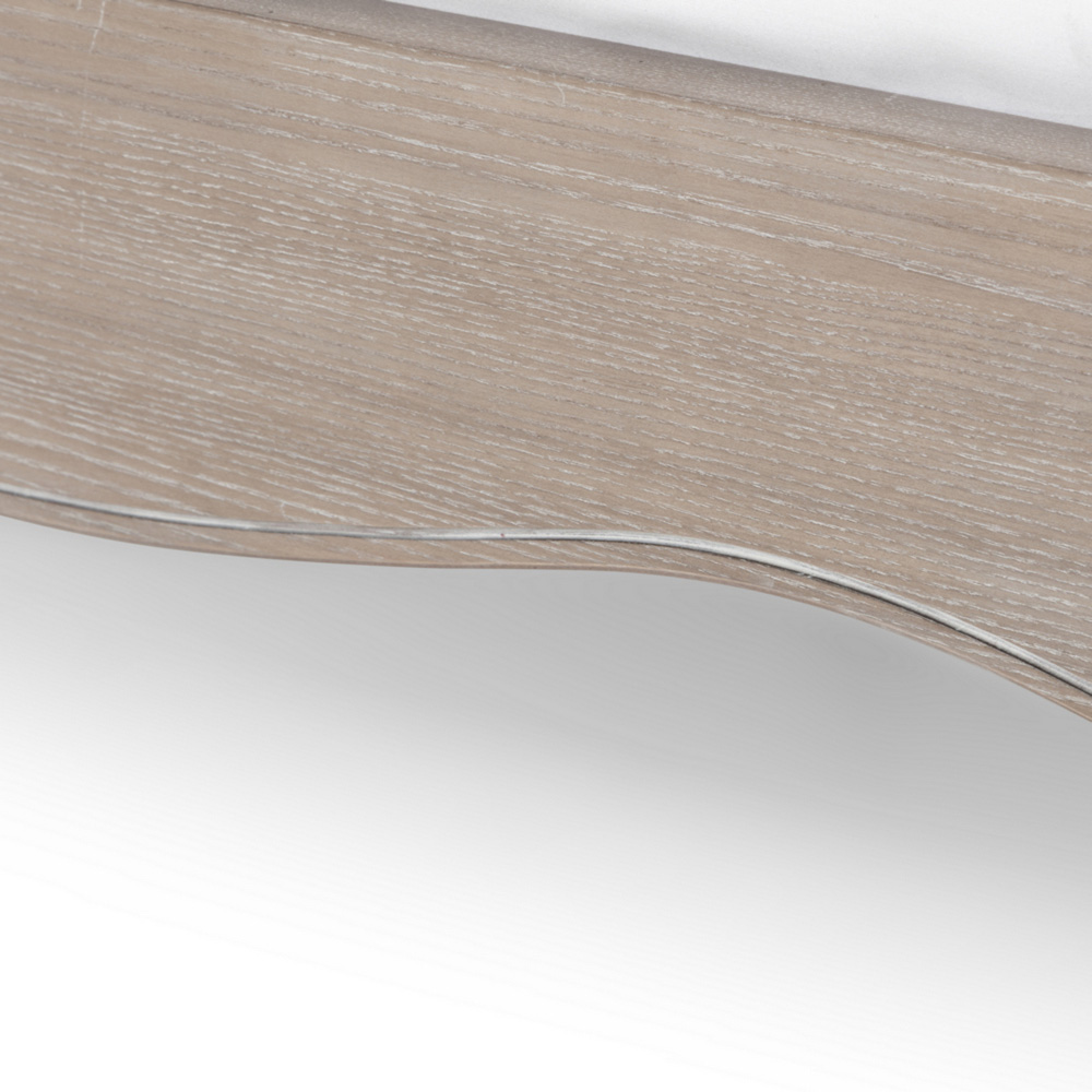 Julian Bowen Camille Double Limed Oak Bed Image 7
