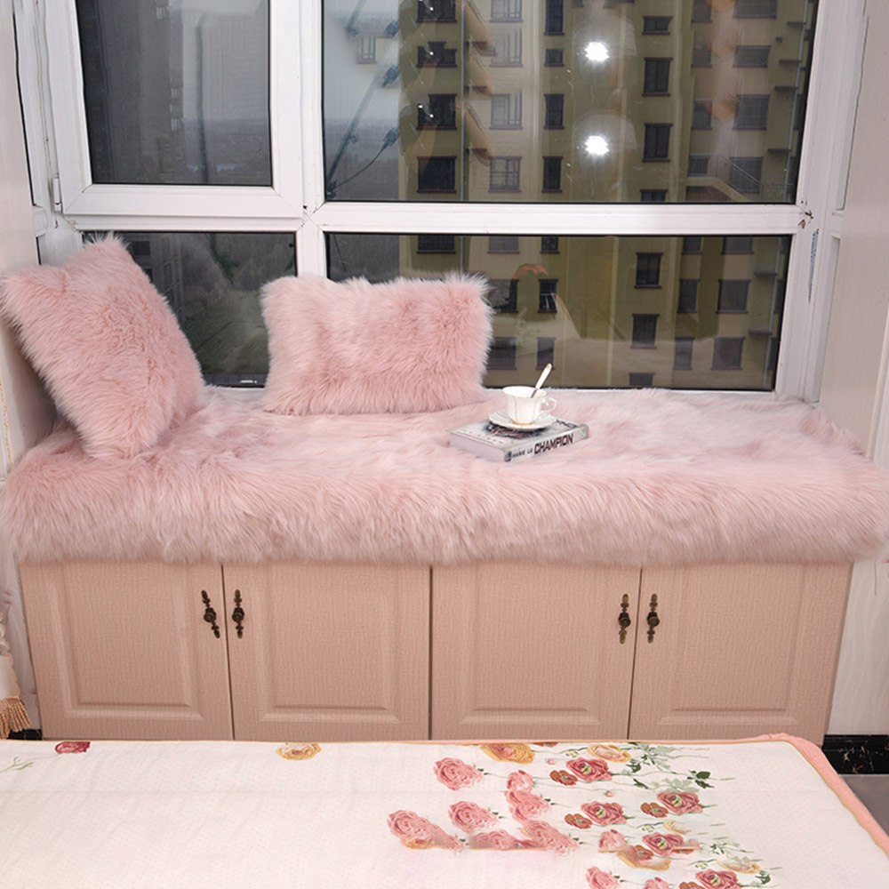 Rectangle Soft Shaggy Rug 60 x 120Cm Image 3