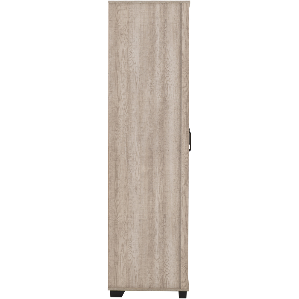 Seconique Oliver 3 Door Light Oak Effect Wardrobe Image 5