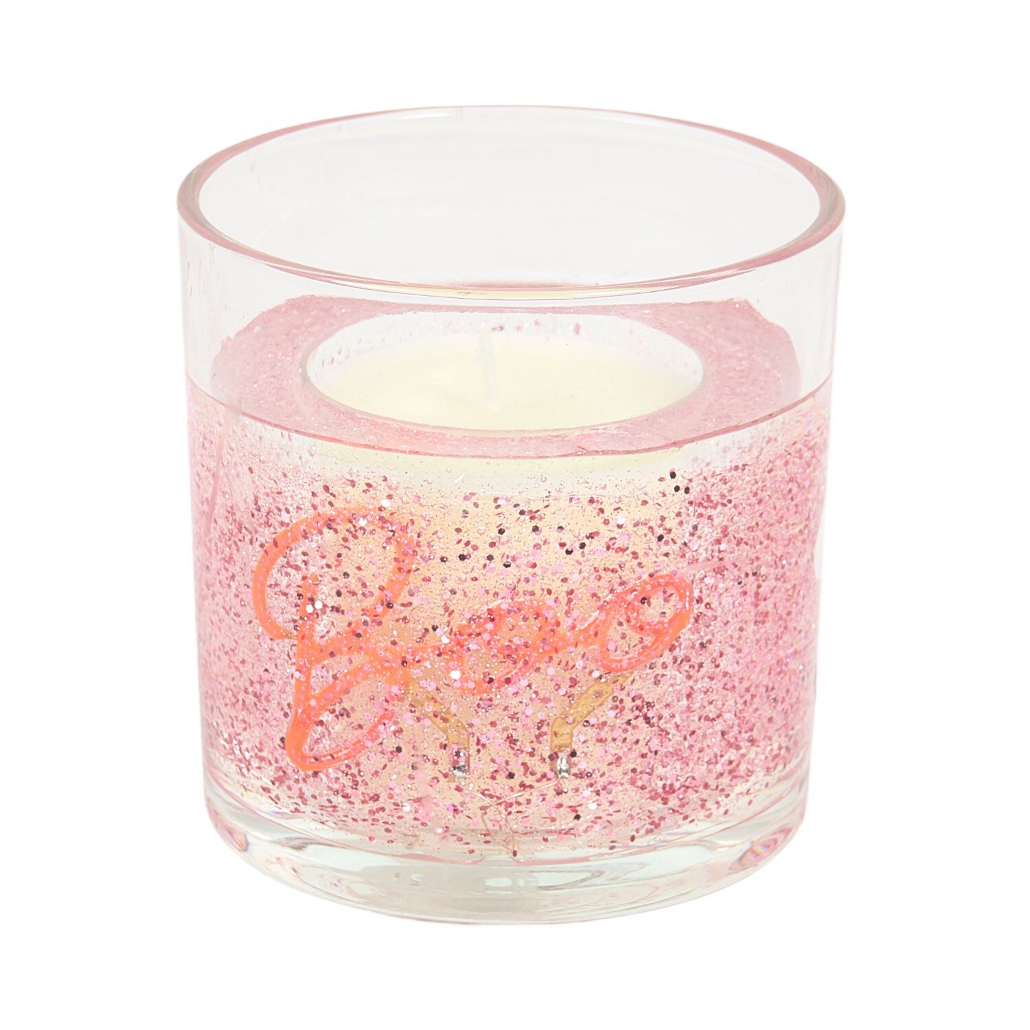 Boo Pink Light Up LED Scented Candle Image 2