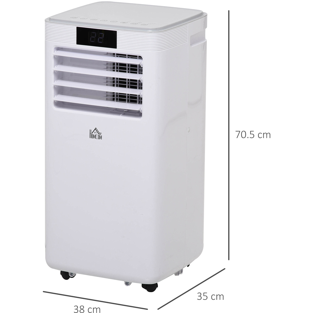 HOMCOM White 8000BTU 4 in 1 Air Conditioner Image 4