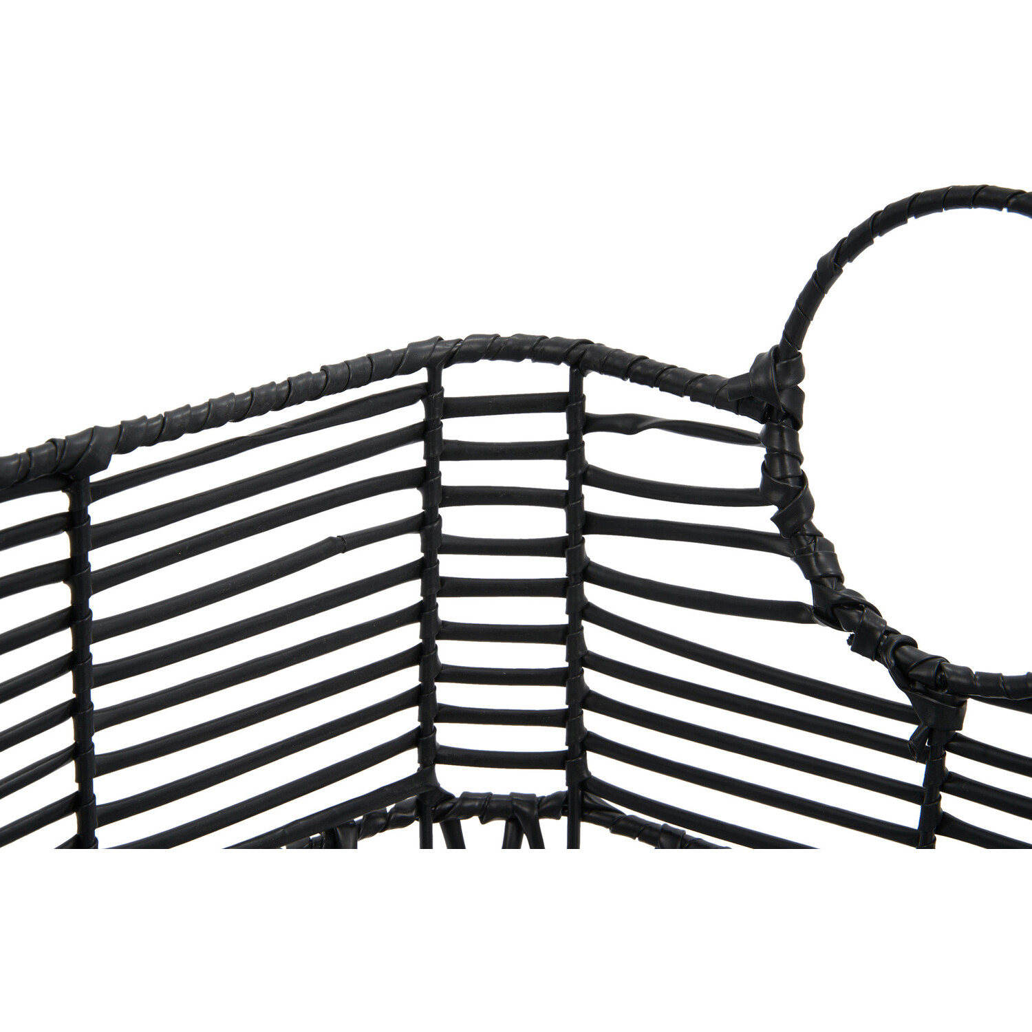 Black Storage Basket Image 6