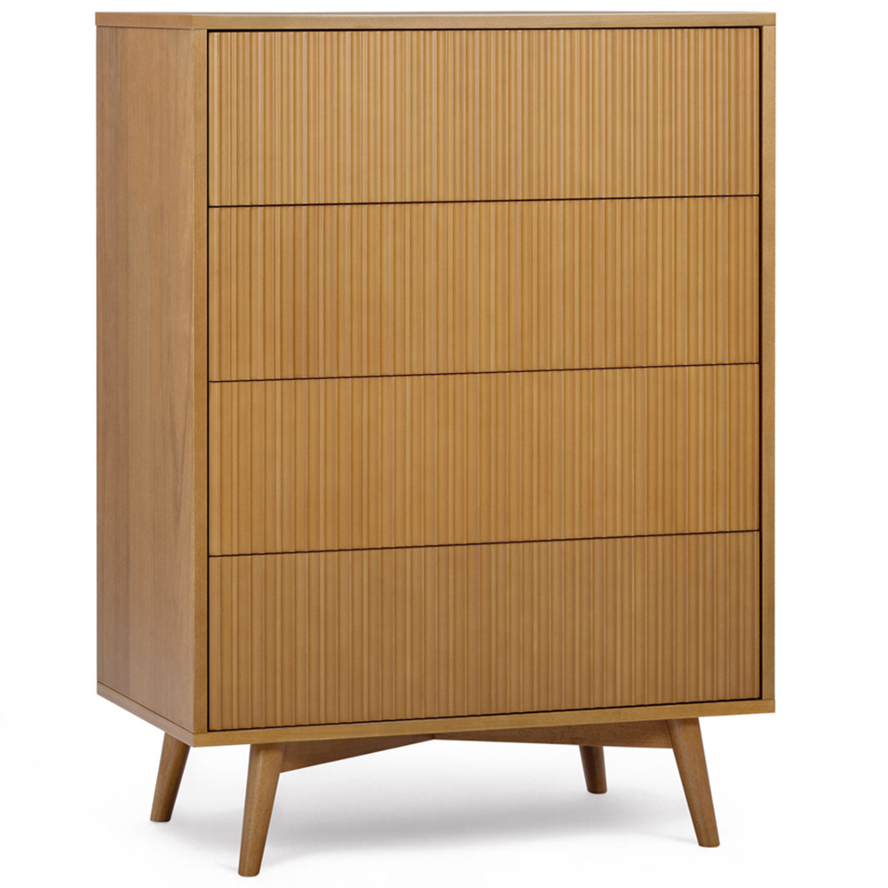 Teamson Home Tremolo 4 Drawer Natural Dresser Image 2
