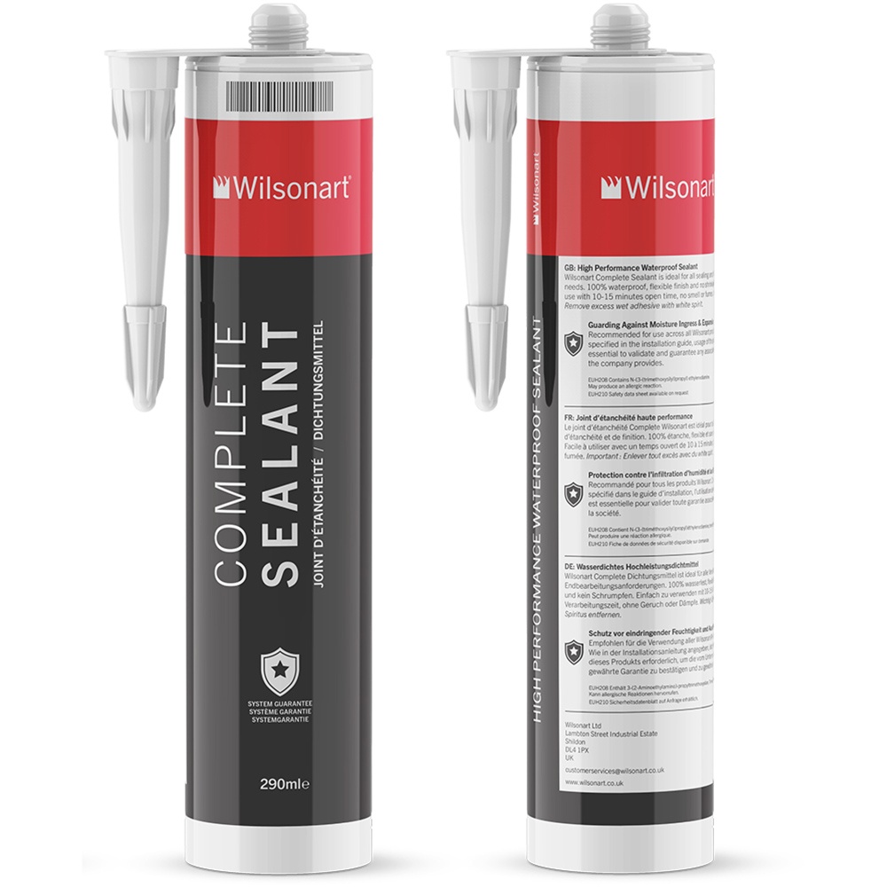 Wetwall Wilsonart Basalt Grey Sealant Image 4