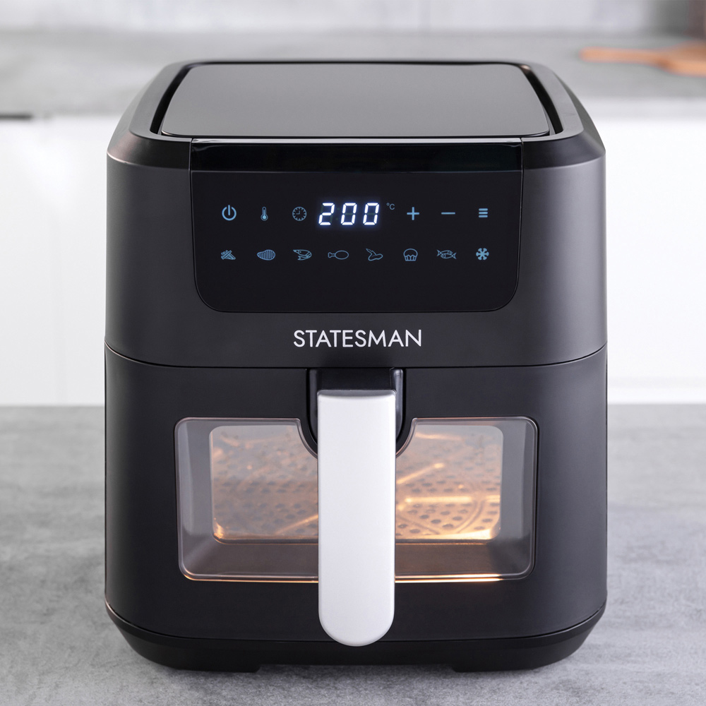 Statesman SKAF05015BK 5L Black Digital Air Fryer Image 7