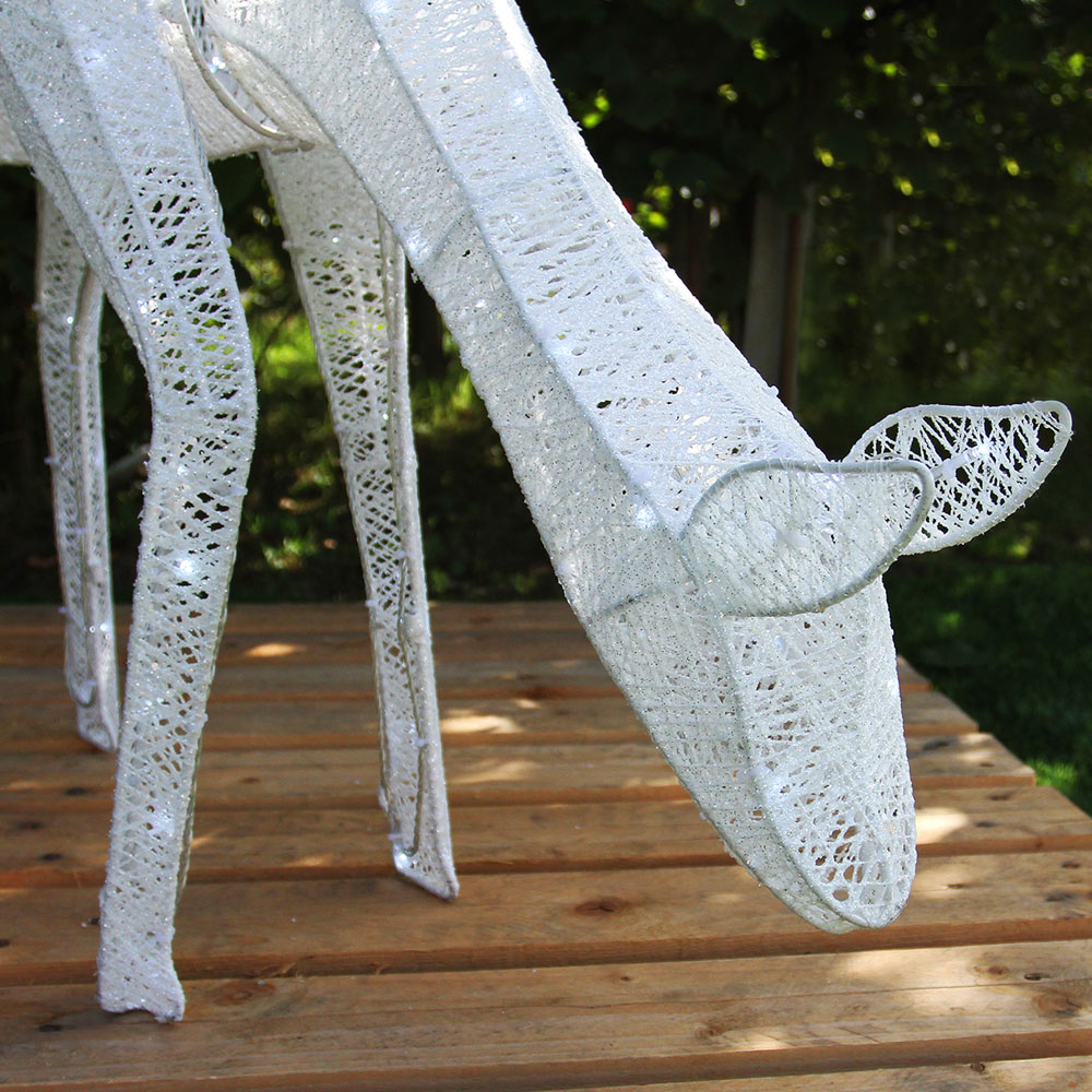 Monster Shop 61cm LED Grazing Doe Reindeer Outdoor Christmas Decoration Image 3