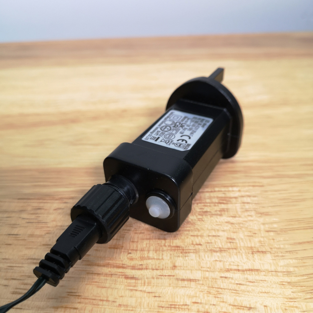 Premier TreeBrights 5000 Red and Vintage Gold LED Multi-Function Green Cable String Light 12.5m Image 8