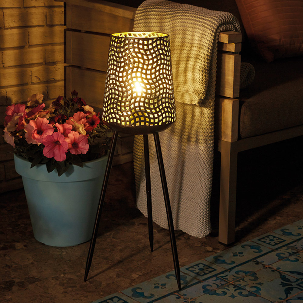 Luxform USB Rechargeable Beehive Tripod Lamp Image 5