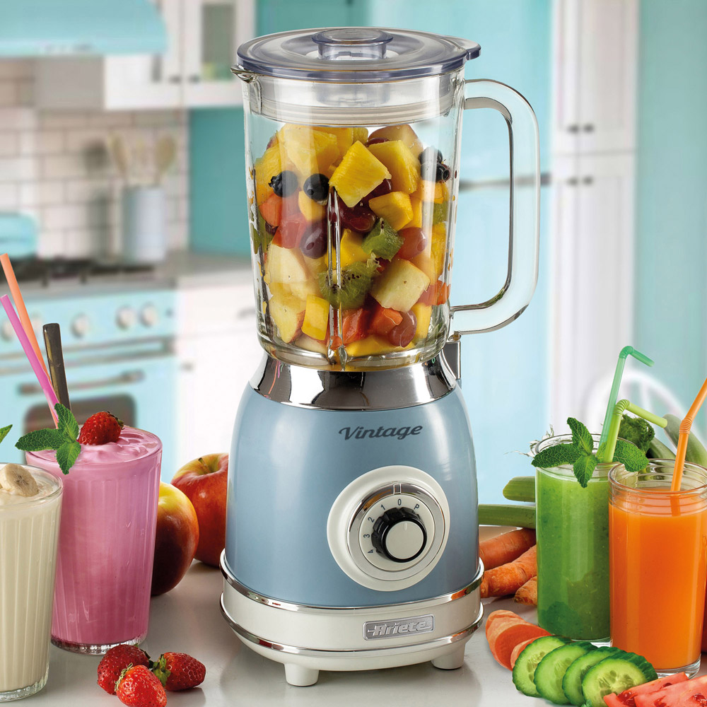 Ariete ARPK38 Blue Glass Blender and Stand Mixer Image 2