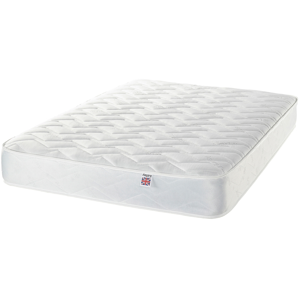 Aspire Double Comfort Small Double Bonnell Spring Memory Rolled Mattress Image 1