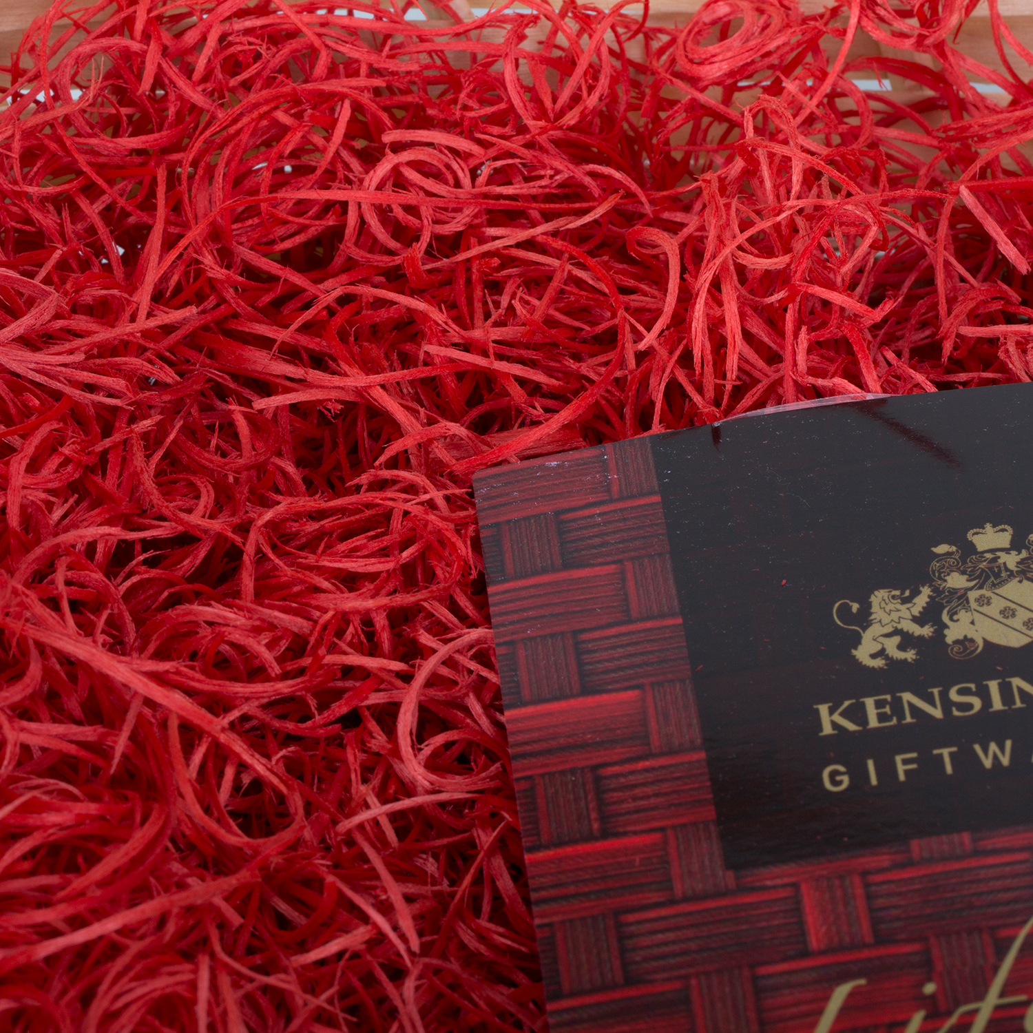 Kensington Giftware Company Wooden Weave Hamper Kit Image 2