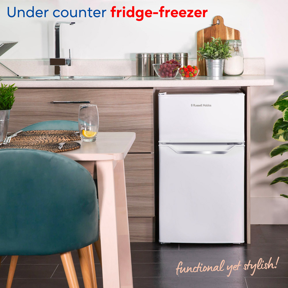 Russell Hobbs RH85UCFF482E1W White 61L Under-Counter Fridge Freezer Image 4