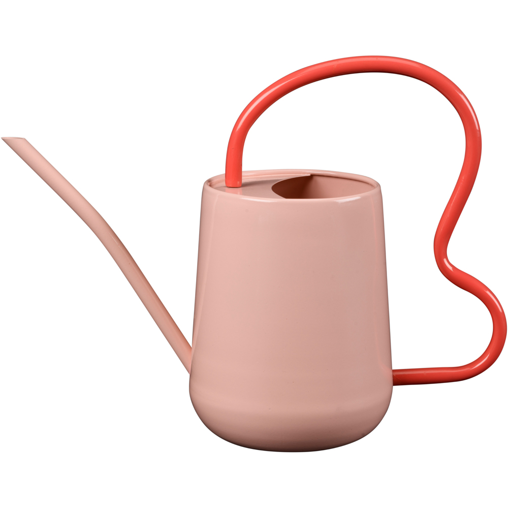Burgon & Ball Blush Galvanised Steel Indoor Watering Can with Scalloped Handle 1.2L Image 4