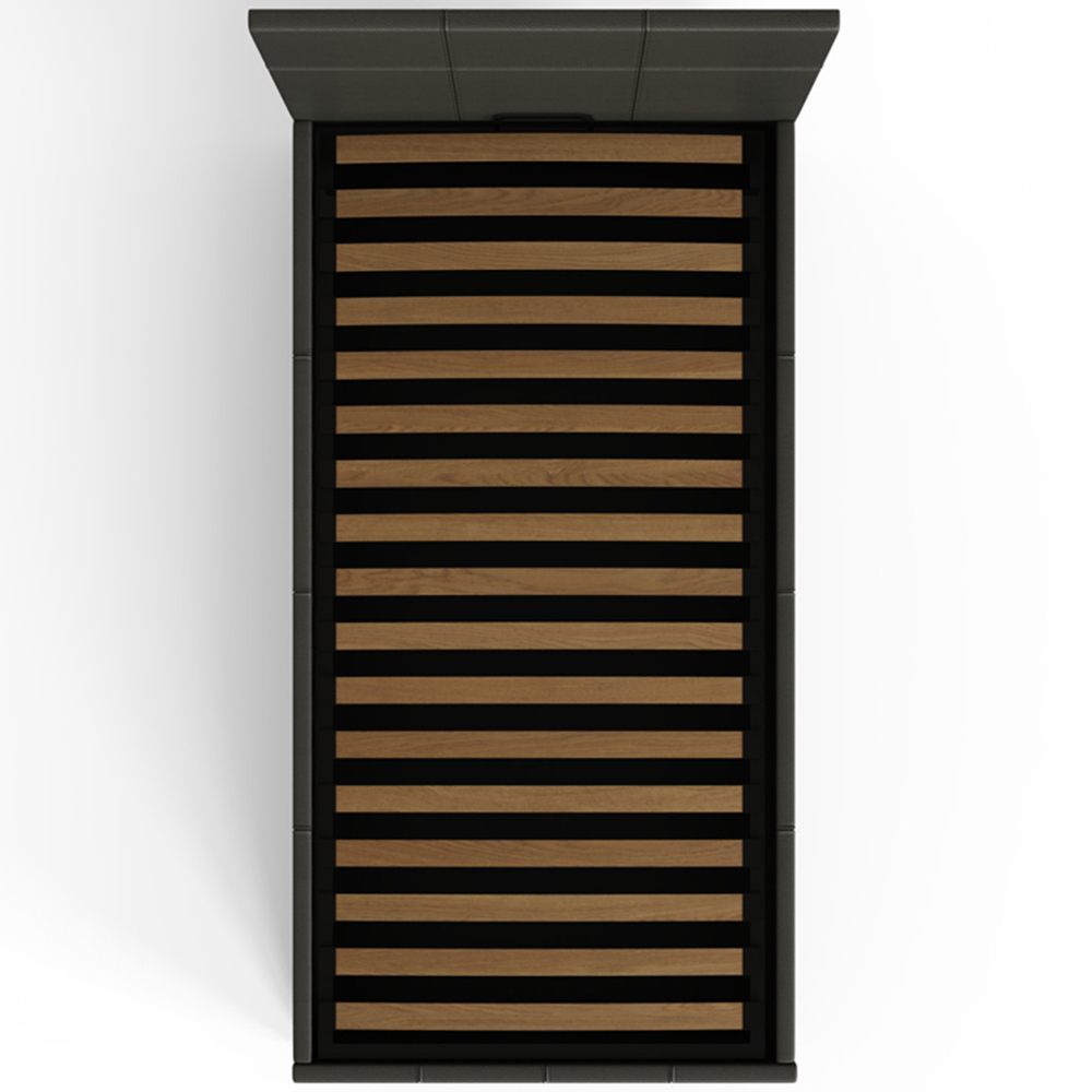 GFW Single Grey End Lift Ottoman Bed Image 7