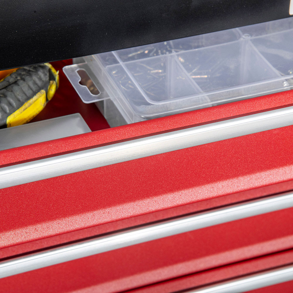 DURHAND 4 Drawer Black Tool Chest Image 7