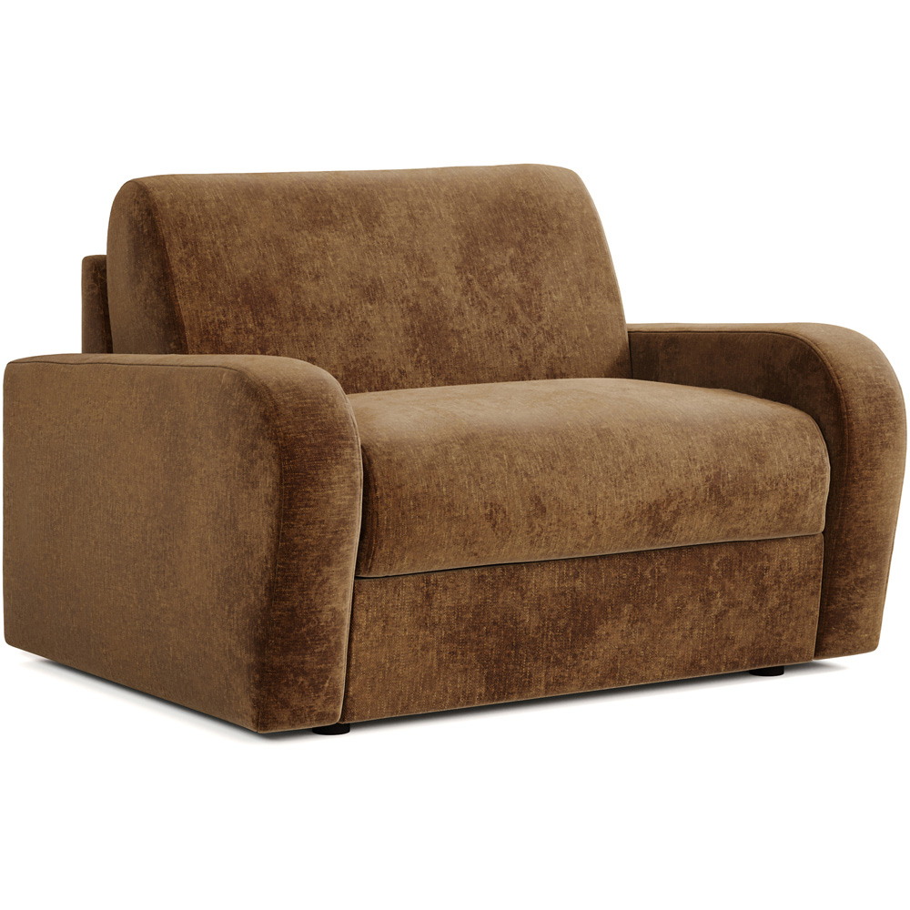 Jay-Be Deco Cosy Chenille Cork Snuggler Sofa Bed with e-Sprung Mattress Image 2