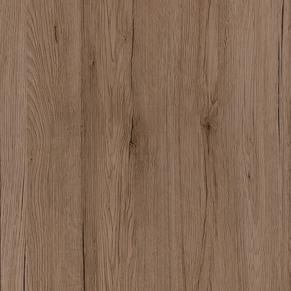 Florence Toronto Single Door White and San Remo Oak Glazed Narrow Display Cabinet Image 5