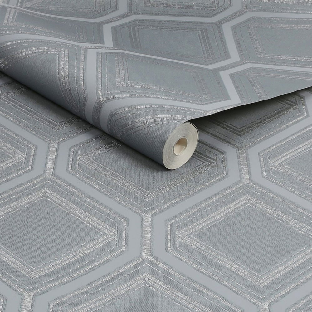 Superfresco Colours Savile Row Slate Wallpaper Image 2
