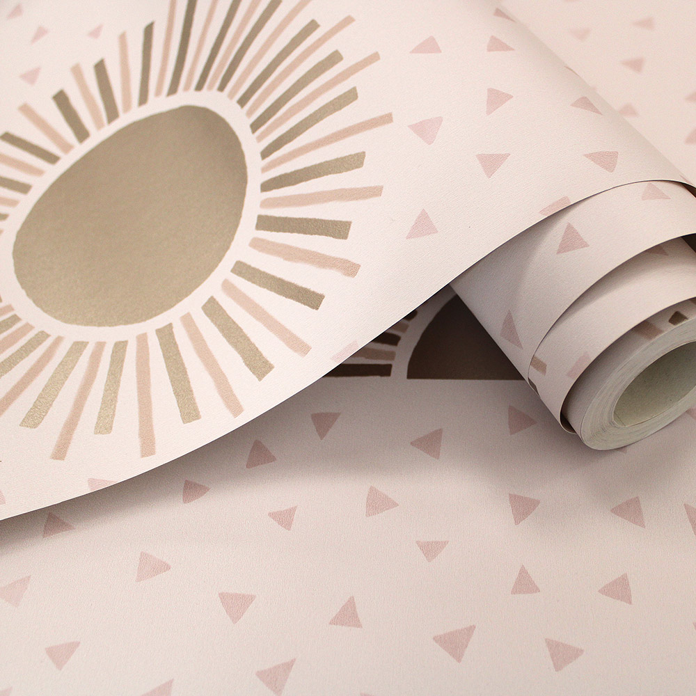 Holden Decor Sunbeam Pink Wallpaper Image 2