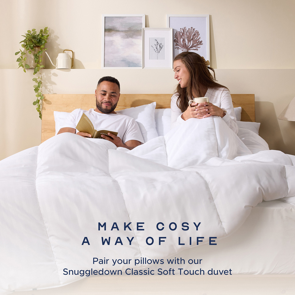 Snuggledown King Size White Scandinavian Hollowfibre Duvet  10.5 Tog Image 8