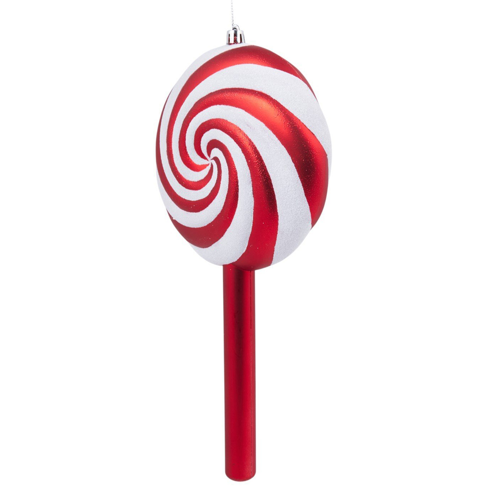 Candy Cane Lollipop Wall DecorationRed Image 3