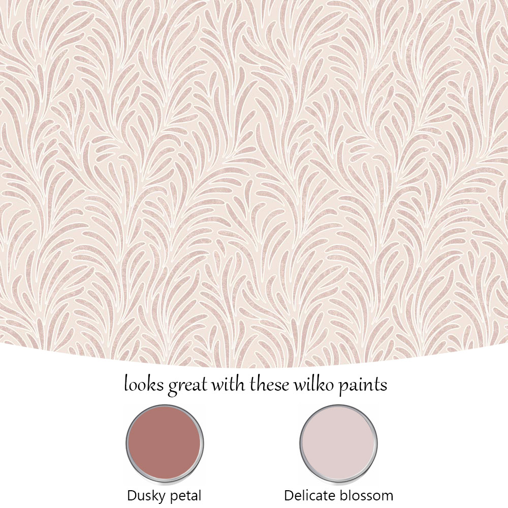 Muriva Shasha Blush Wallpaper Image 5