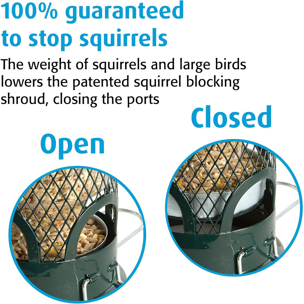 Happy Beaks Brome Squirrel Buster Mini Seed Feeder Image 3