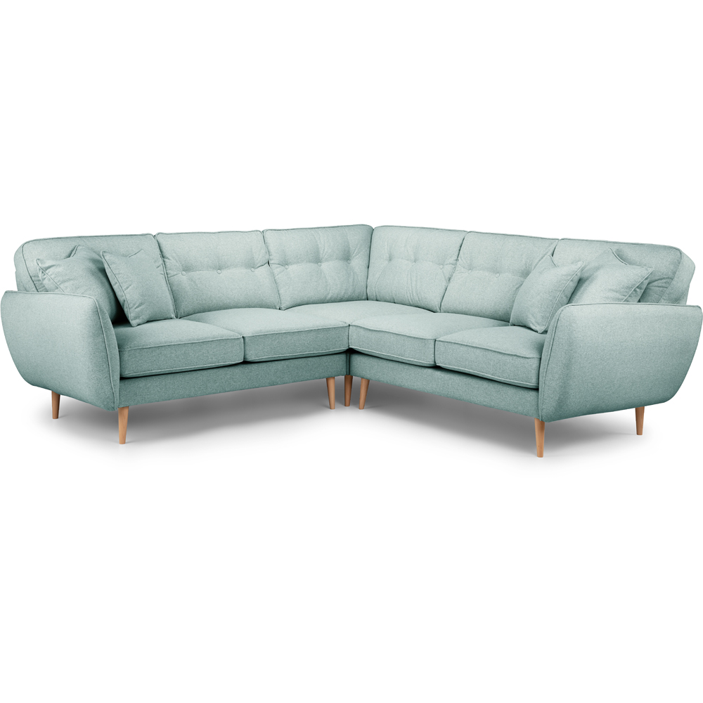 Opry Faro 4 Seater Button Back Aqua Left Hand Corner Sofa Image 2