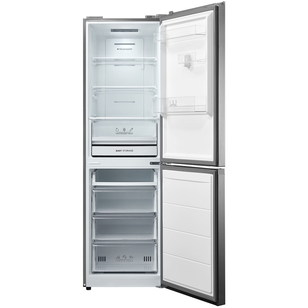 Midea MDRB379FGD02 Silver Total No Frost 273L Combi Fridge Freezer Image 3