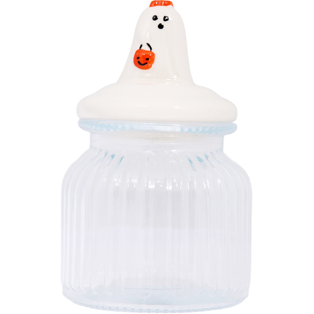 Glass Storage Jar with Ceramic Lid Image 5