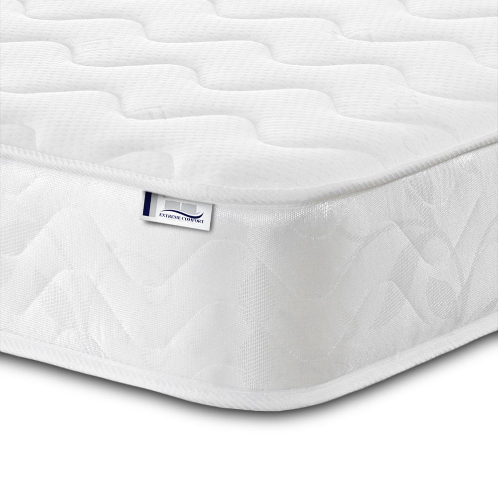 Extreme Comfort Cooltouch Colours Small Single White Memory Foam and Spring Mattress Image 3