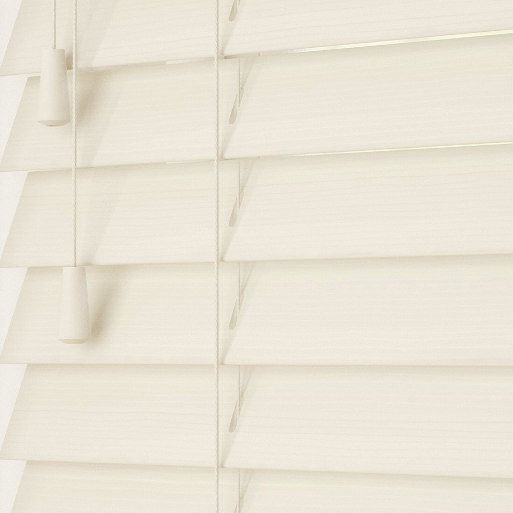 New Edge Blinds Grained Venetian Blinds Misty White 130cm Image 2