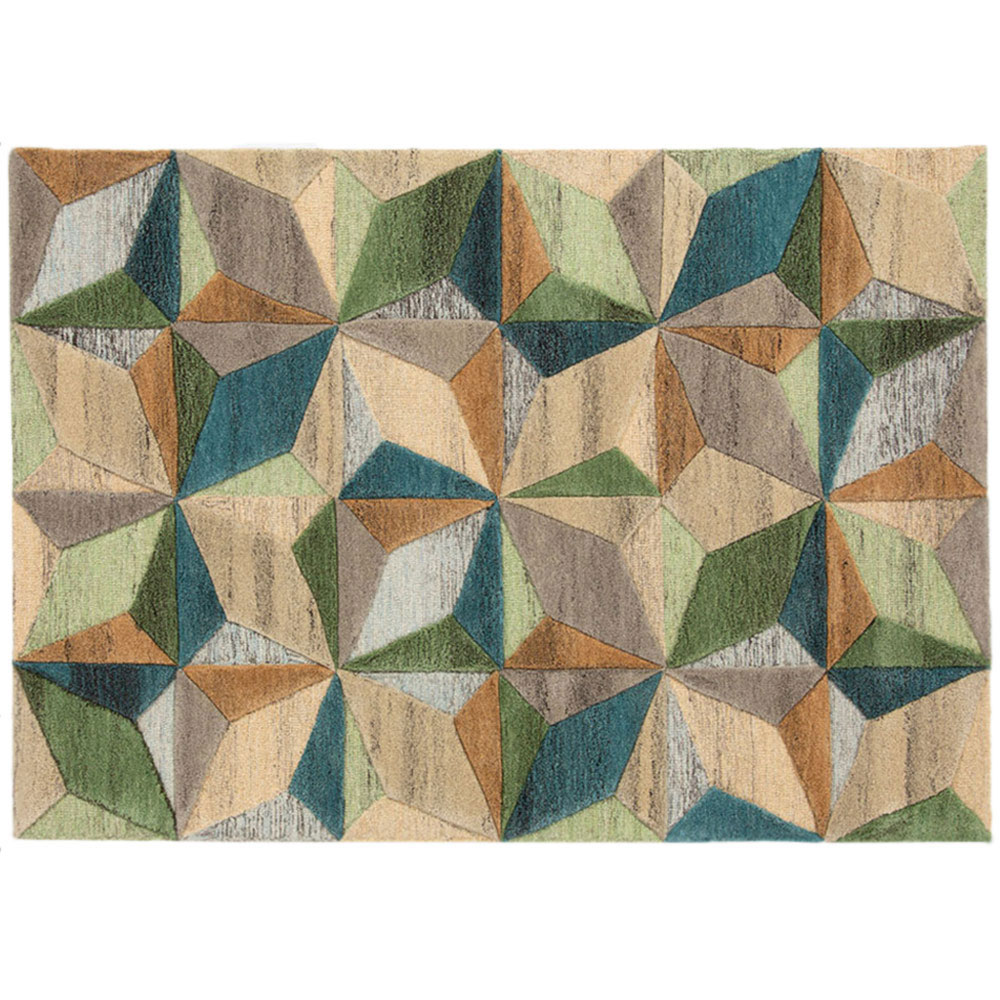 Esselle Home Lilianna Multi Wool Rug 120 x 170cm Image 1