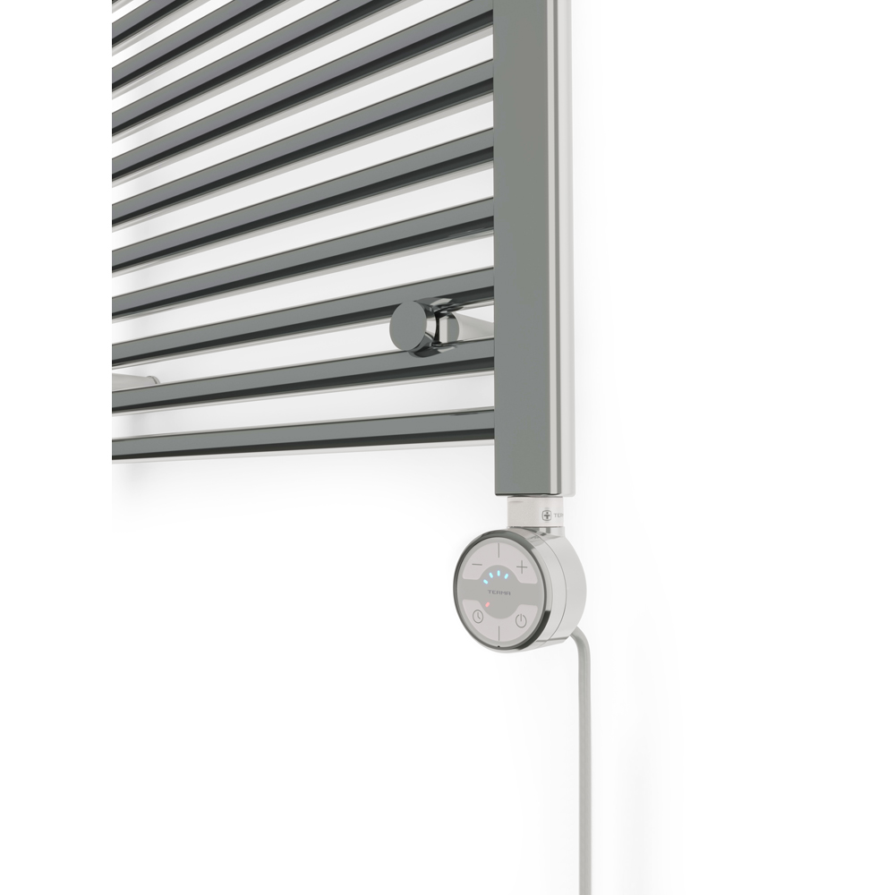 Terma Leo Chrome Electric Towel Rail with MOA Element Upgrade 1200 x 500mm Image 5