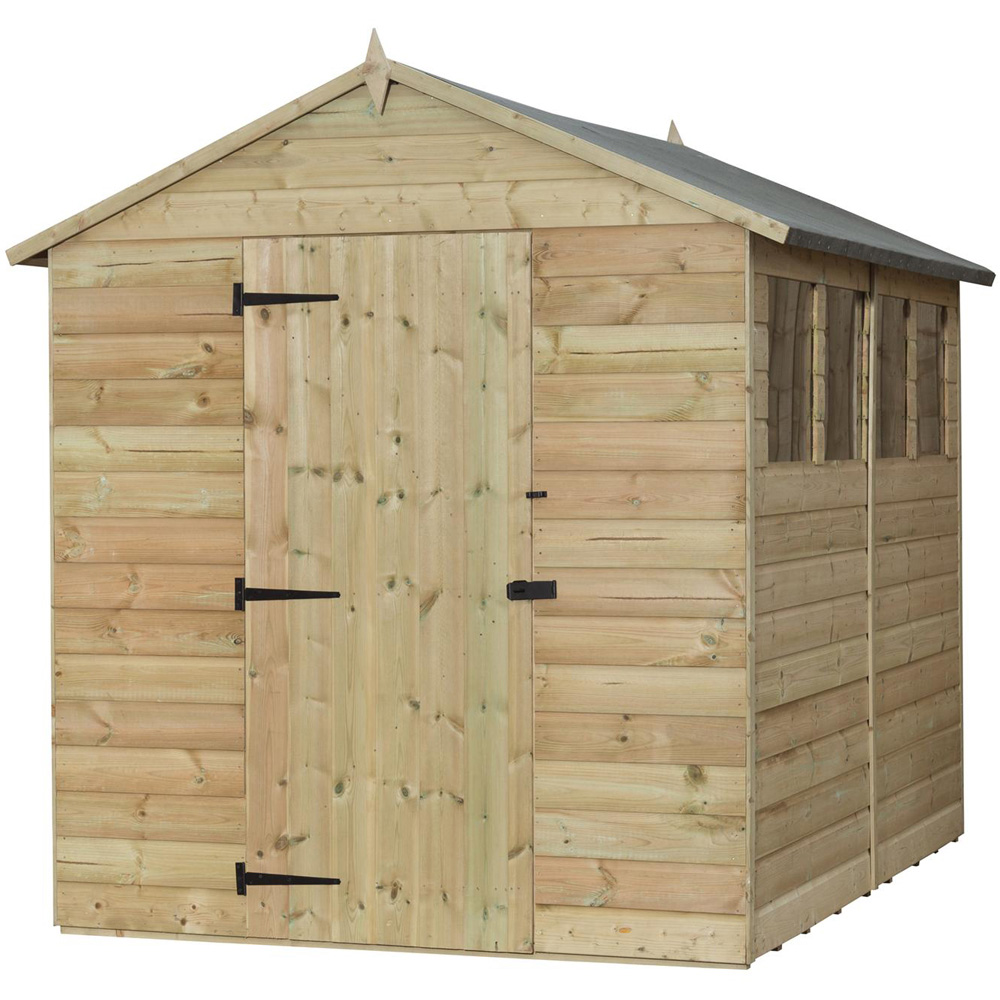 Empire Sheds 9200 6 x 12ft Tongue and Groove Apex Garden Shed Image 1