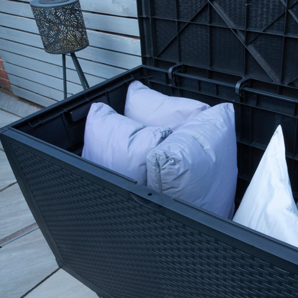 St Helens Rattan Style Storage Box Image 6