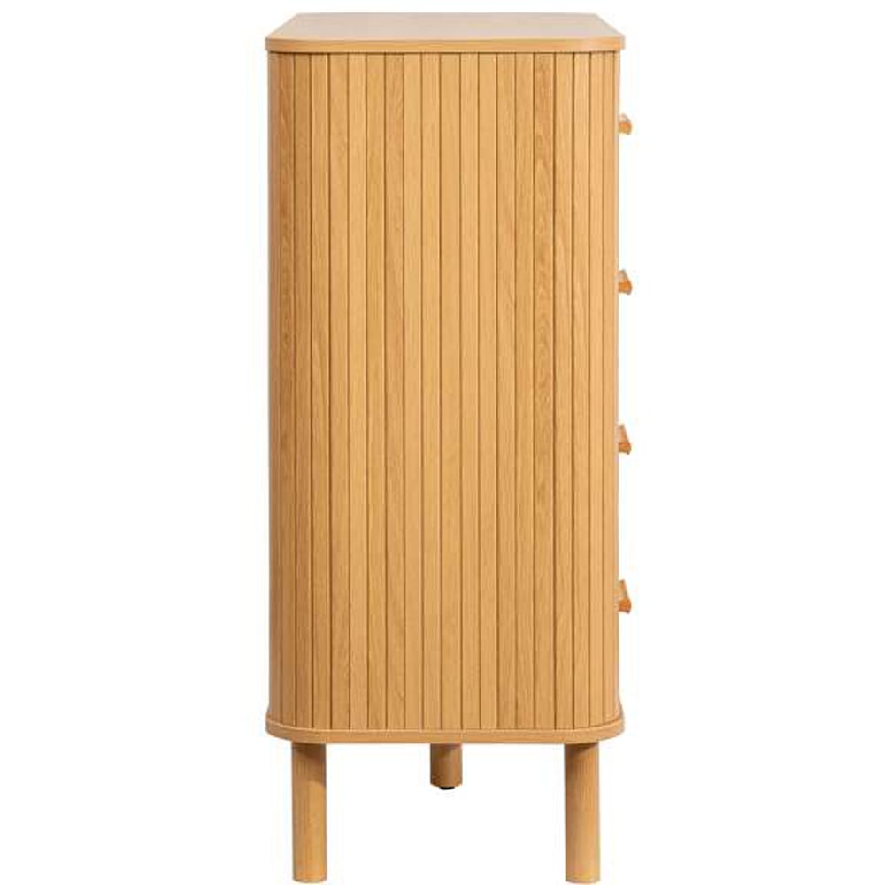 Birlea Axel 5 Drawer Fluted Chest of Drawers Image 4