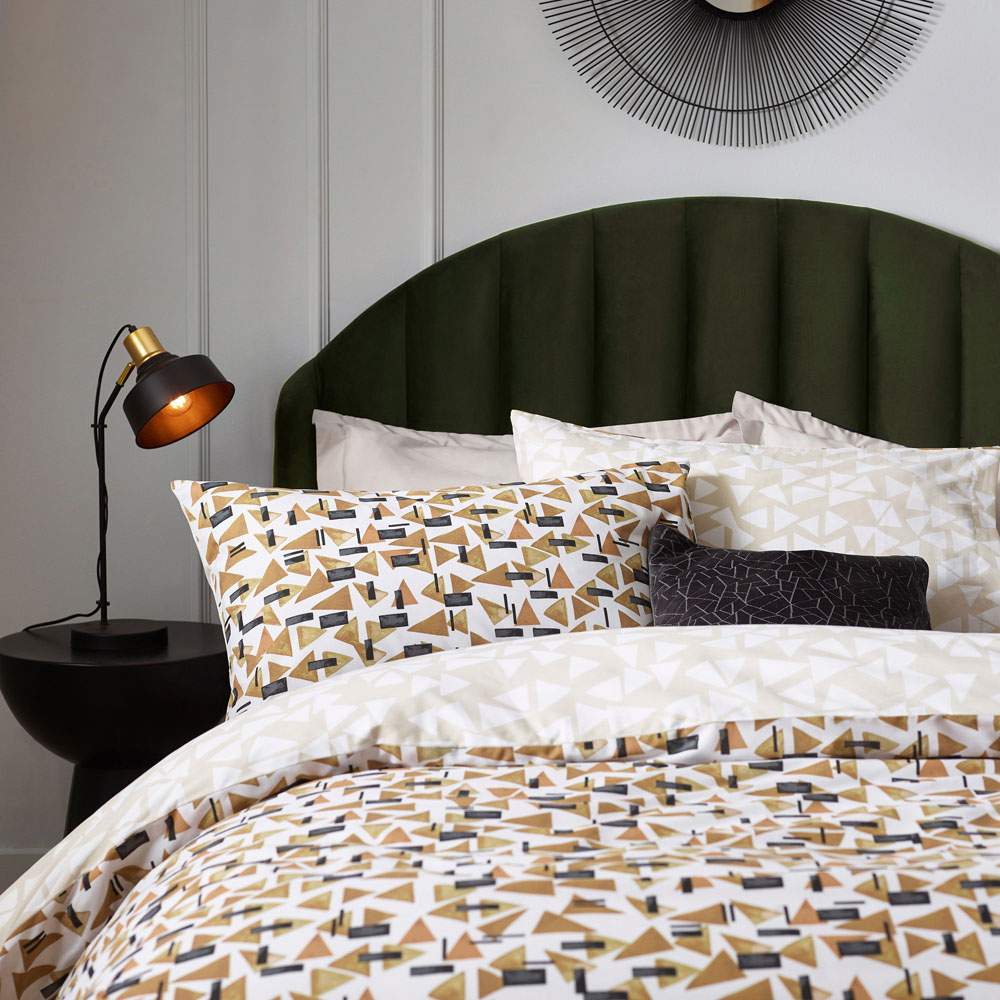 Hoem City King Size Toffee Duvet Set Image 3