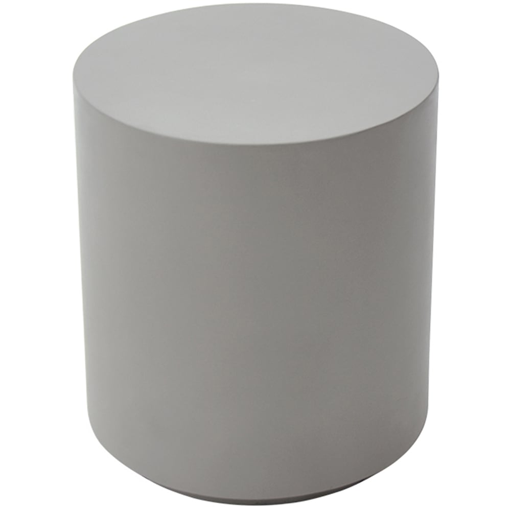 Elementi Rome Space Grey GRC Side Table Image 2