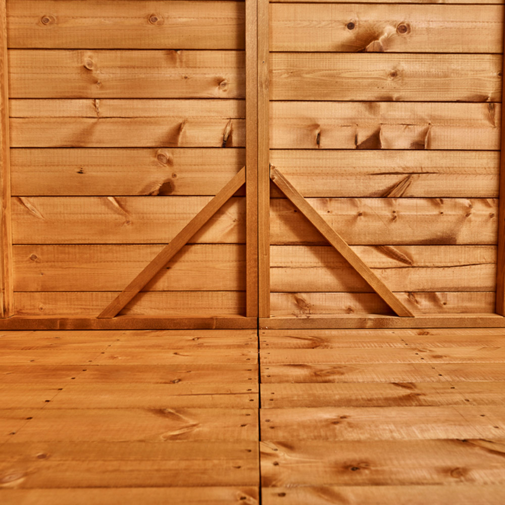 Power Sheds 12 x 6ft Pent Wooden Shed with Window Image 4