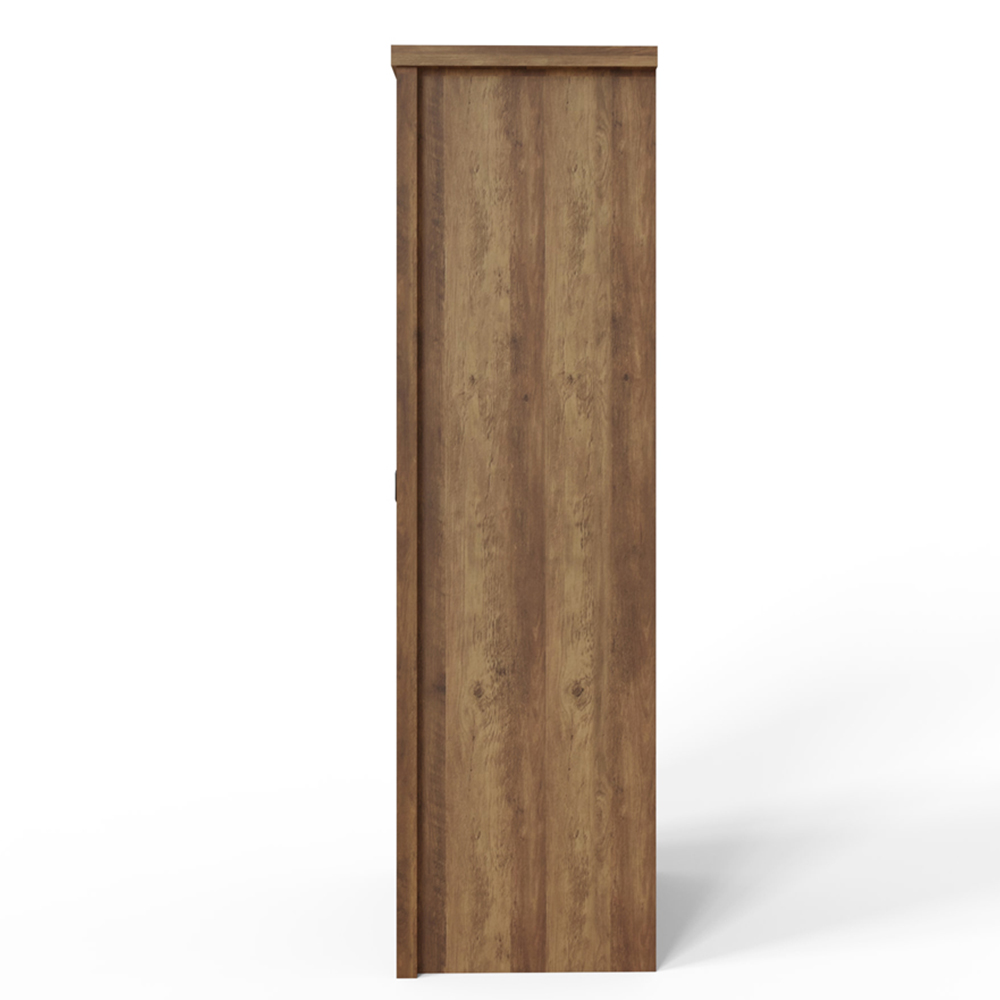 GFW Boston 2 Door Knotty Oak Wardrobe Image 5