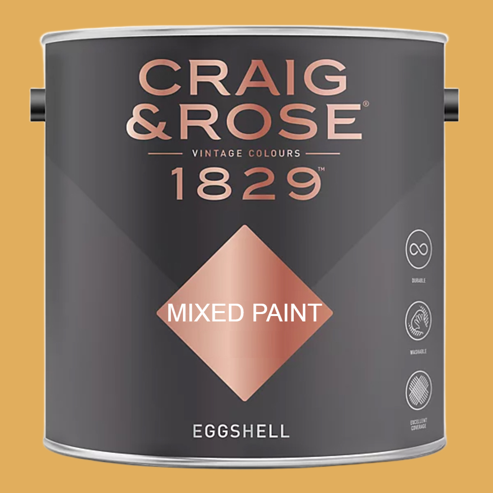 Craig & Rose 1829 Vintage Walls Wood and Metal Jarosite Eggshell Paint 2.5L Image 2