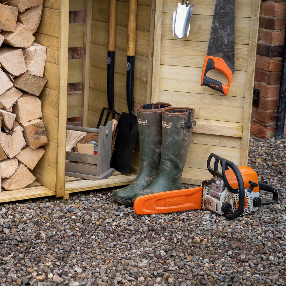 Forest Garden Log and Tool Store Image 6