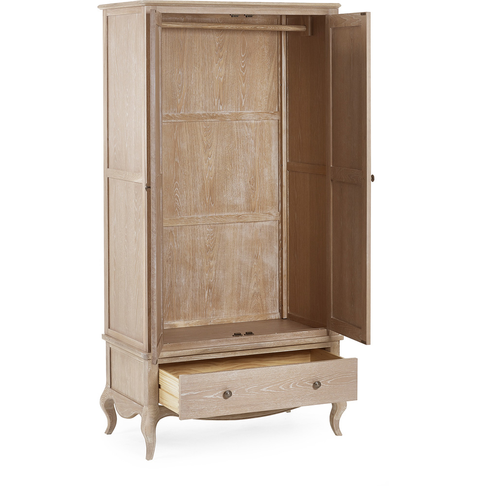 Julian Bowen Camille 2 Door Single Drawer Combination Wardrobe Image 4