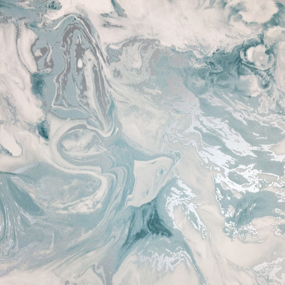 Muriva Elixir Marble Teal Wallpaper Image 3