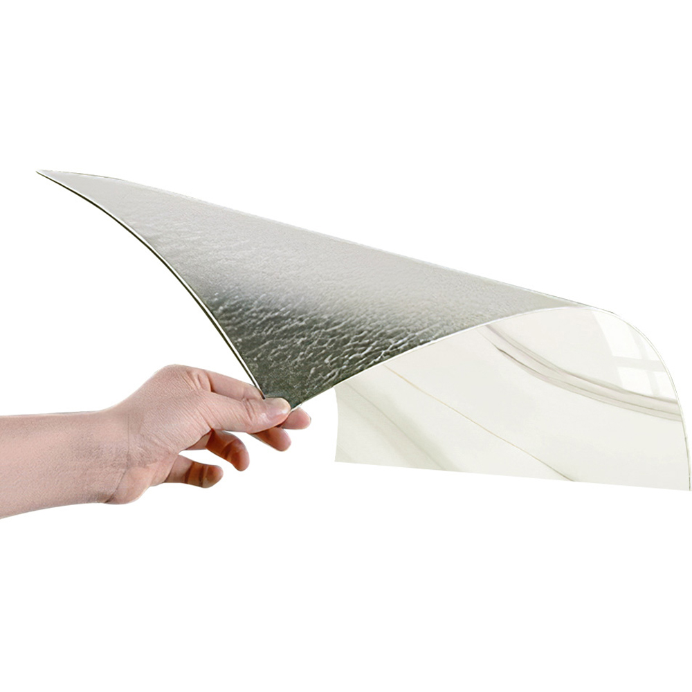 Living and Home Marble Patterned Cream White Self Adhesive PVC Wall Sticker 10 Pack Image 2