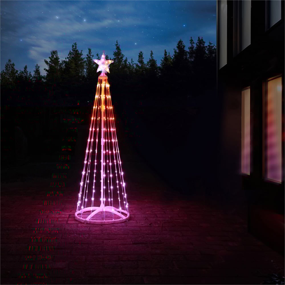 Xmas Haus 202 LED RBG Tree 1.5m Image 4